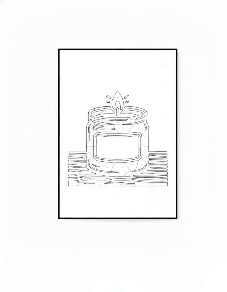 Monochrome Coloring Book - Relaxation Edition